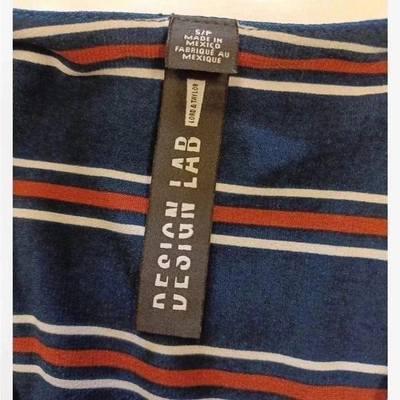 Design Lab Lord & Taylor V Neck Wide Leg Jumpsuit Size  Small - Picture 8 of 9